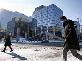 L'édifice de la Banque du Canada à Ottawa.