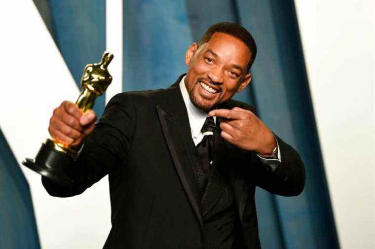 Will Smith arrives at the Vanity