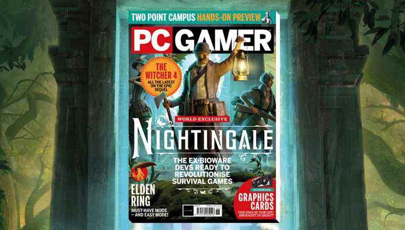 PC Gamer UK June Issue : Entrez dans un nouveau monde de survie avec Nightingale
