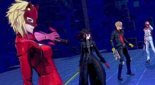 Soul Hackers 2 protagonists dressed up like the Phantom Thieves from Persona 5