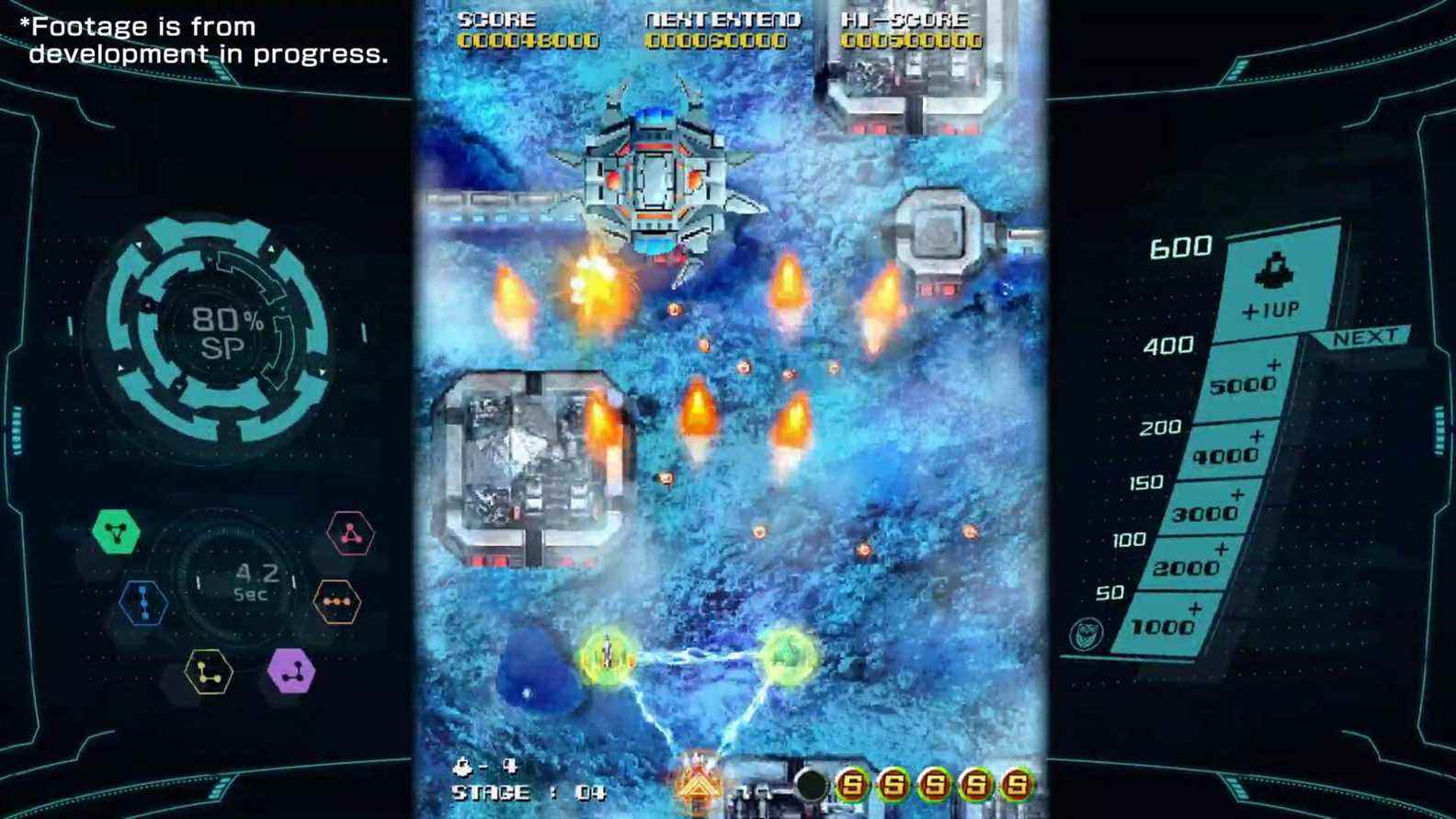 Platinum annonce l'arcade shmup Sol Cresta, peut-être pas comme une blague cette fois

