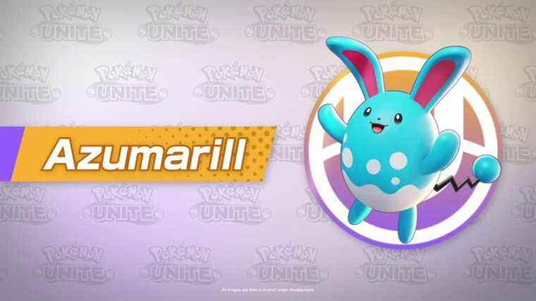 Pokemon Unite révèle Azumarill, bande-annonce
