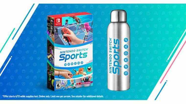 Précommandez Nintendo Switch Sports chez Walmart et recevez une bouteille d’eau en acier gratuite