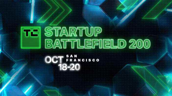 Présentation de TechCrunch Startup Battlefield 200