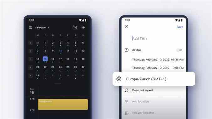 Proton lance une alternative à Google Calendar pour Android axée sur la confidentialité