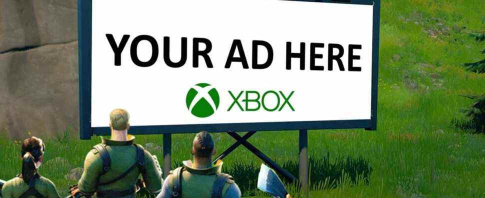 Rapport : les futurs jeux Xbox pourraient avoir des publicités, la technologie est en cours de développement