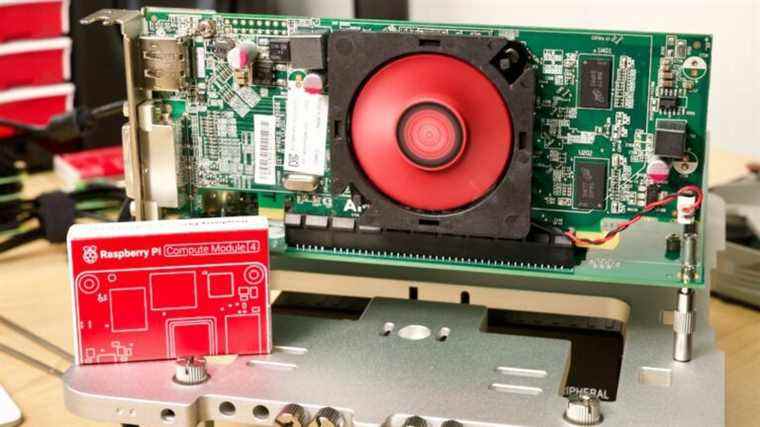 Raspberry Pi Hacker se rapproche du GPU externe fonctionnel