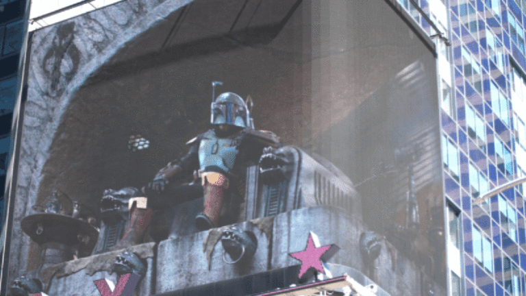 Regardez Boba Fett dominer son nouvel empire criminel : Times Square