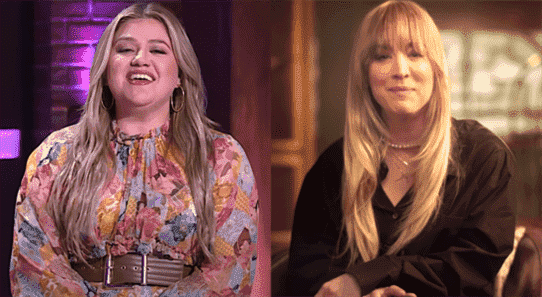 Regardez Kelly Clarkson et Kaley Cuoco plonger dans du vin et parler dur l'année après les divorces: "Il s'est passé beaucoup de choses"