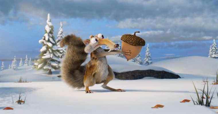  Scrat a un écrou !  Scrat a un écrou !
