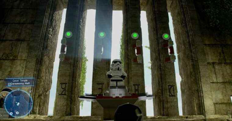 Solution de puzzle Yavin 4 cibles dans Lego Star Wars: The Skywalker Saga
