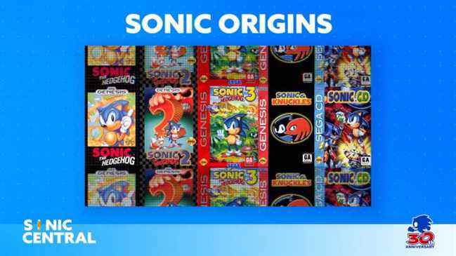 Sonic Origins classé en Corée et en Australie
