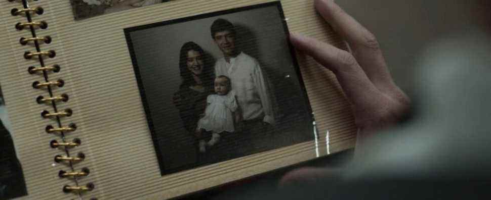 Brenda, Allen, and Erica Lafferty photo in family album