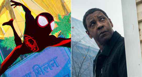 'Spider-Man: Across the Spider-Verse' reporté à 2023, 'The Equalizer 3' annoncé dans la date de sortie de Sony