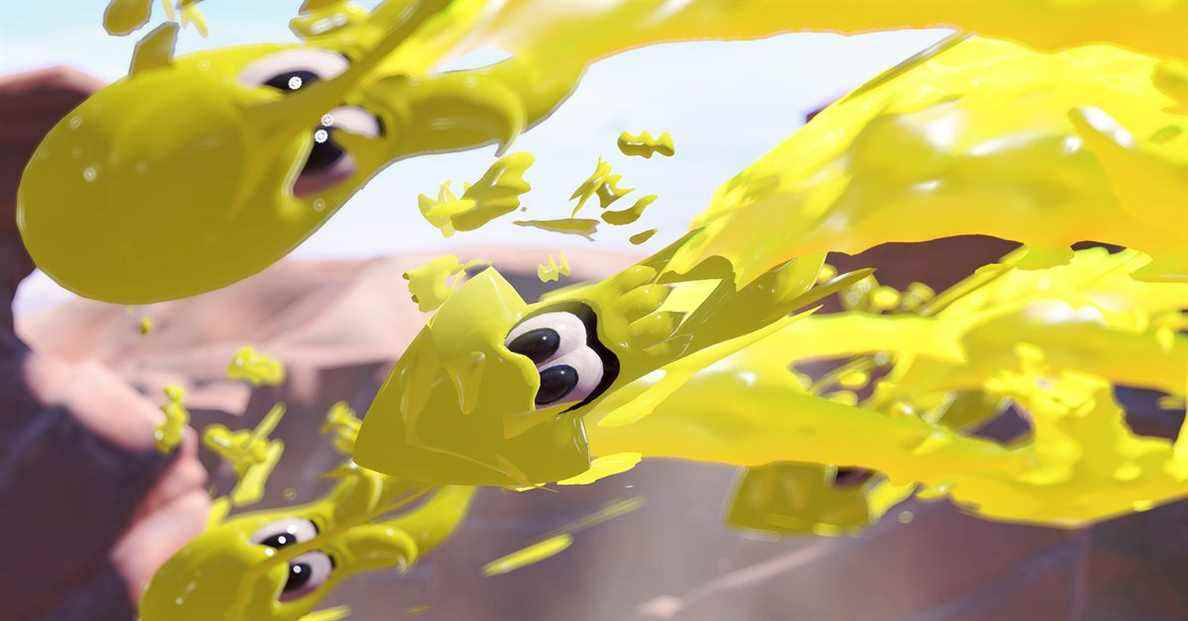 Splatoon 3 splats sur Switch en septembre
