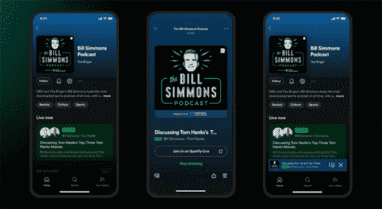 Spotify Greenroom rebaptisé Spotify Live Le plus populaire A lire absolument Inscrivez-vous aux newsletters Variété Plus de nos marques