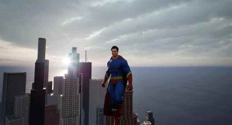 Superman Unreal Engine 5 Mod donne de l’espoir pour un bon jeu Supes