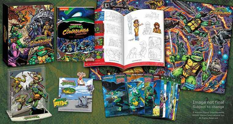 TMNT Teenage Mutant Ninja Turtles: The Cowabunga Collection Limited Edition preorder preorders live Konami Digital Eclipse Nintendo Switch PlayStation Xbox