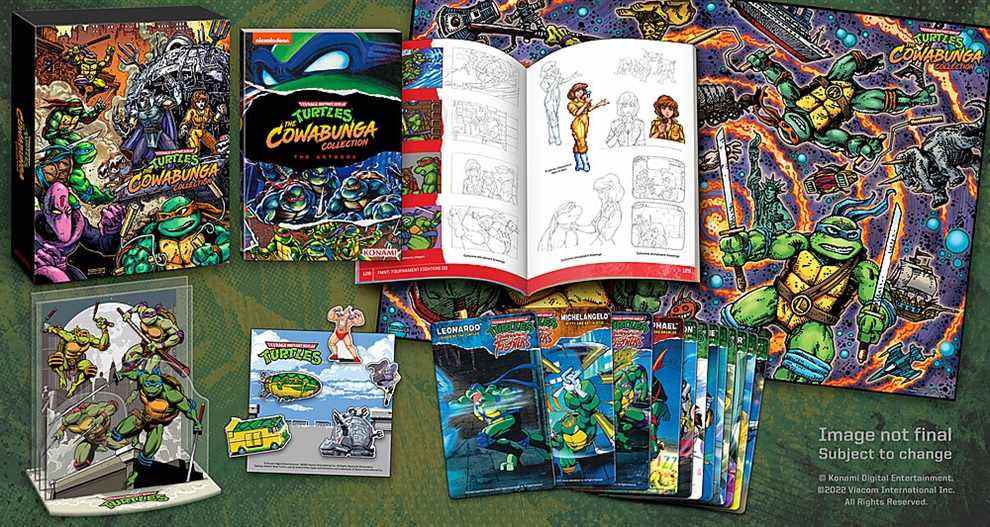 TMNT Teenage Mutant Ninja Turtles: The Cowabunga Collection Limited Edition preorder preorders live Konami Digital Eclipse Nintendo Switch PlayStation Xbox