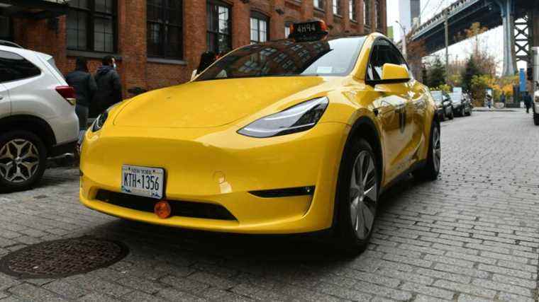 Tesla Model Ys rejoint Ford Mustang Mach-Es dans la flotte de taxis électriques de New York de Gravity