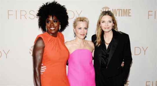 'The First Lady' Stars Viola Davis, Michelle Pfeiffer et Gillian Anderson sur devenir Michelle Obama, Betty Ford et Eleanor Roosevelt Les plus populaires doivent lire Inscrivez-vous aux newsletters Variety Plus de nos marques