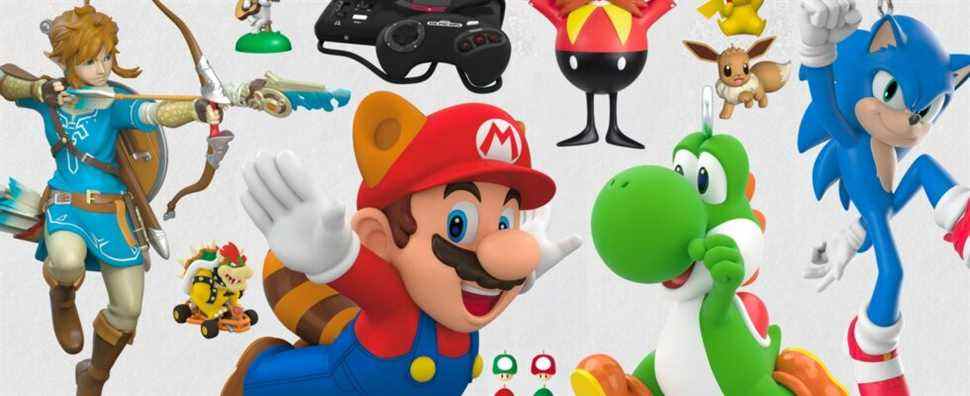 Tous les ornements Hallmark 2022 pour les jeux vidéo Nintendo et Sega