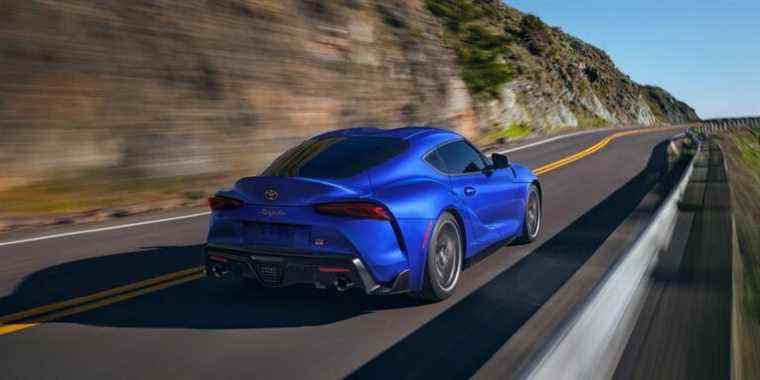 Voici la nouvelle couleur de la Toyota Supra 2023