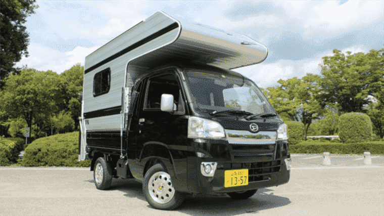 Vous pouvez importer un petit camping-car pour transformer votre camion Kei en camping-car