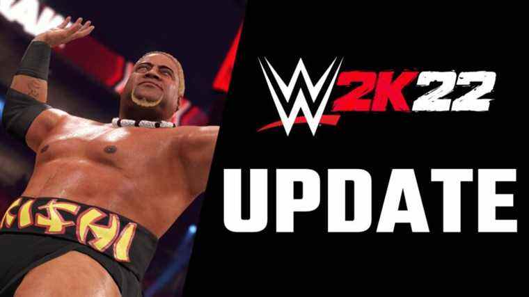 WWE 2K22 Update 1.10 Piledrives disponible pour les correctifs de création de communauté ce 27 avril