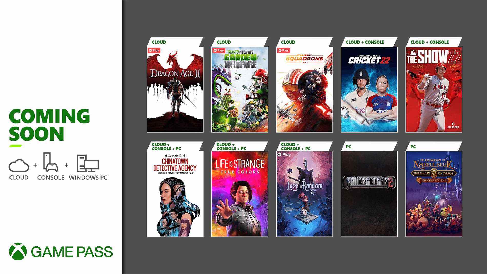 Xbox Game Pass ajoute Chinatown Detective Agency, MLB The Show 22, Life is Strange: True Colors, plus début avril    
