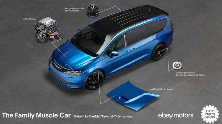 Youtuber Tavarish construit la Pacifica Minivan Hellcat-Powered Chrysler ne le fera pas