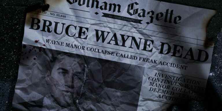 bruce wayne dead gotham gazette