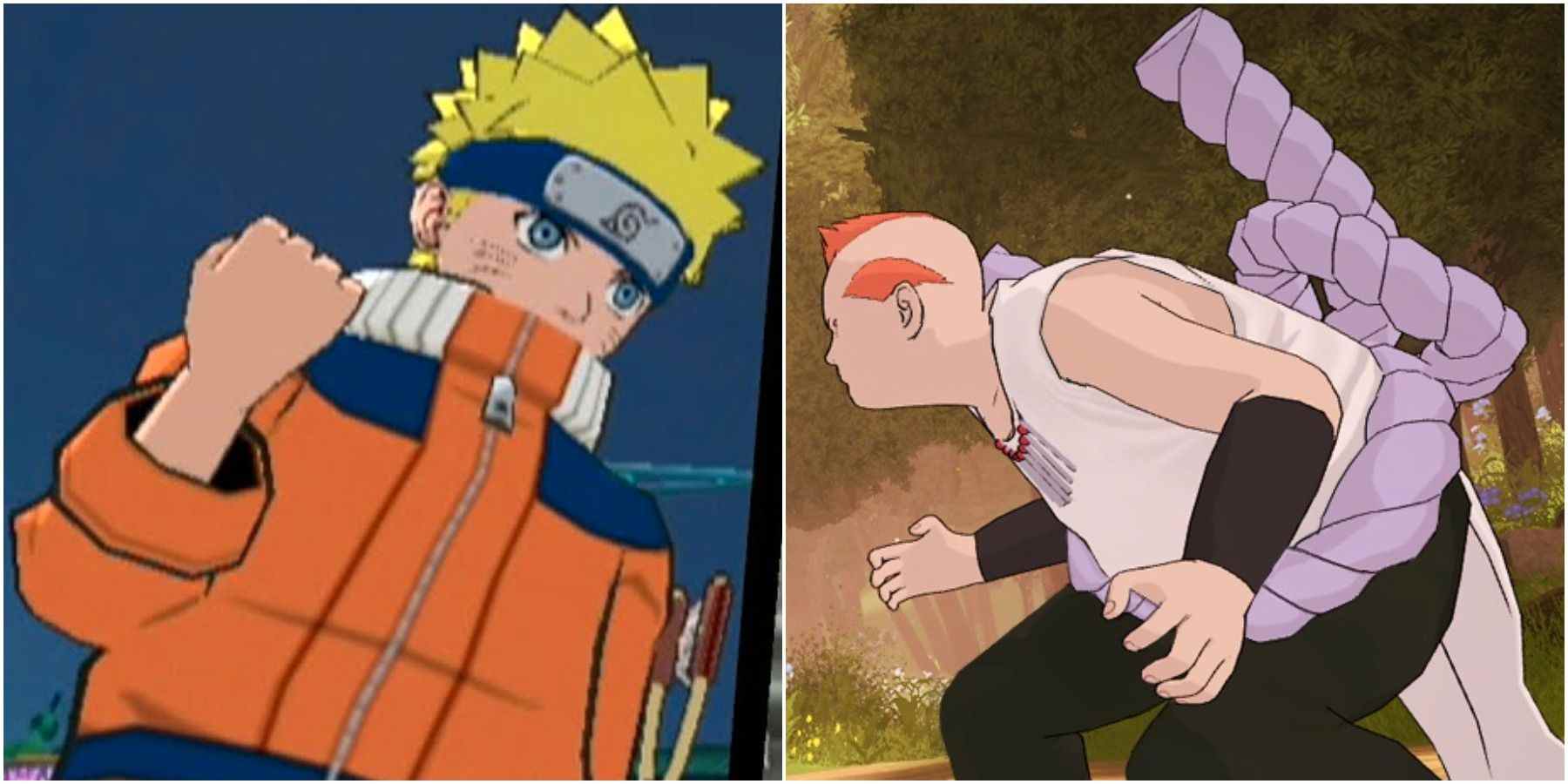 Forgotten Naruto games