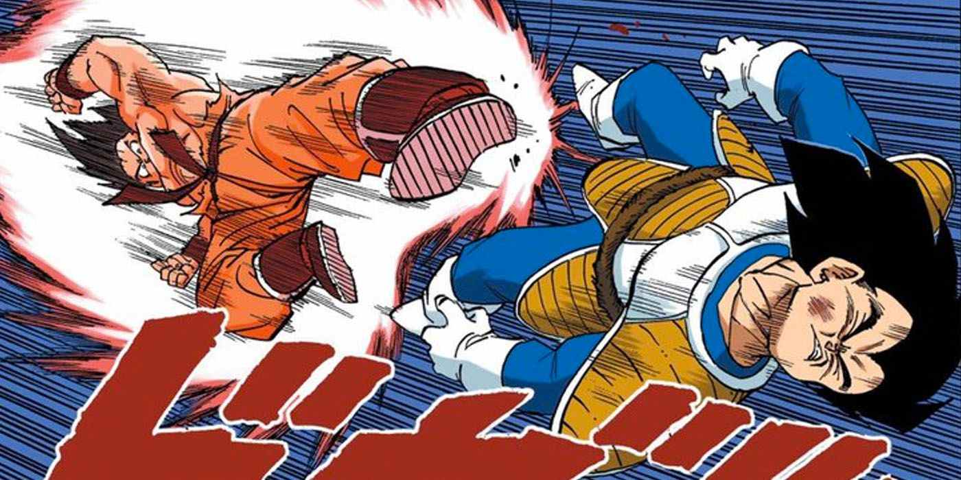 Kaioken Goku contre Vegeta