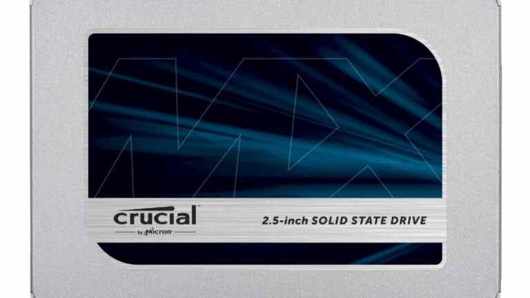 SSD Crucial MX500 réduits de plus de 30 %
