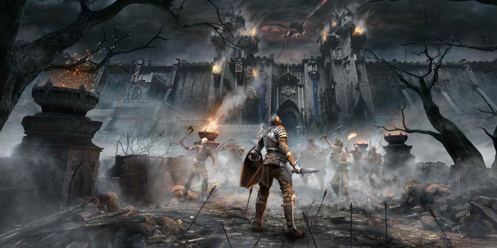 Artwork pour le remake PS5 de Demon's Souls