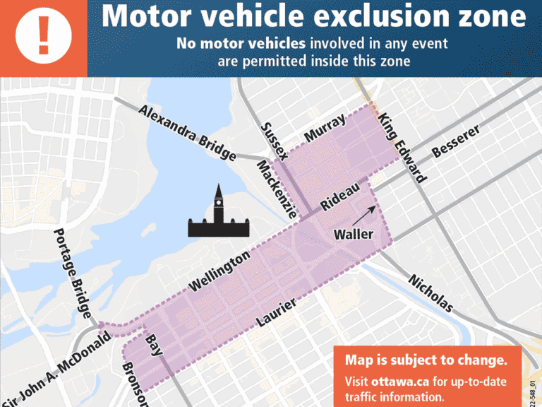 Jusqu’à 831 agents de la GRC ont été autorisés à se joindre à la police d’Ottawa alors qu’un convoi de motos arrive le week-end