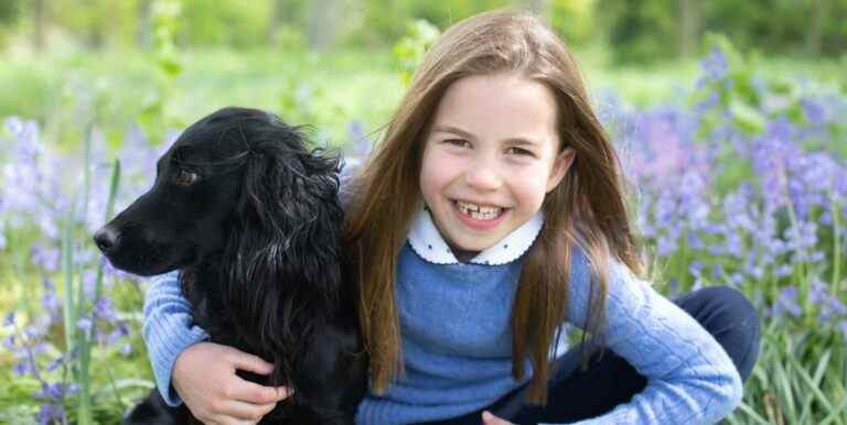 La princesse Charlotte pose avec son chien Orla dans de nouvelles photos du 7e anniversaire