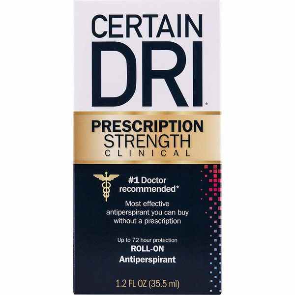 Certain Dri anti-transpirant