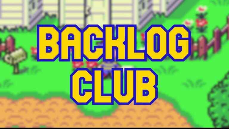 Backlog Club : Semaine zéro, mai - Il est temps de jouer à Earthbound
