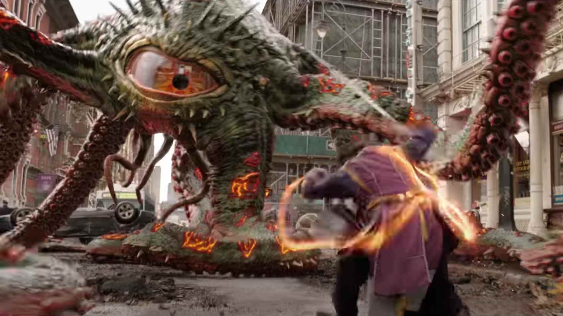 Shuma-Gorath dans la bande-annonce de Doctor Strange dans le multivers de la folie