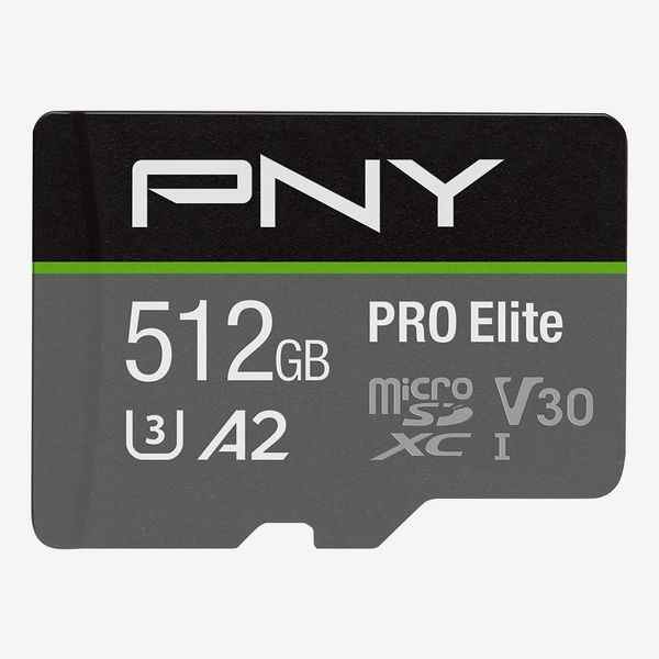 Carte micro SD PNY U3 Pro Elite 512 Go