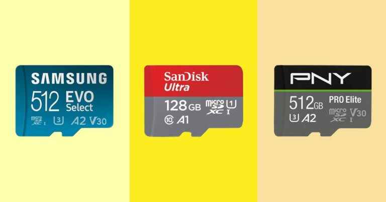 Les meilleures cartes MicroSD
