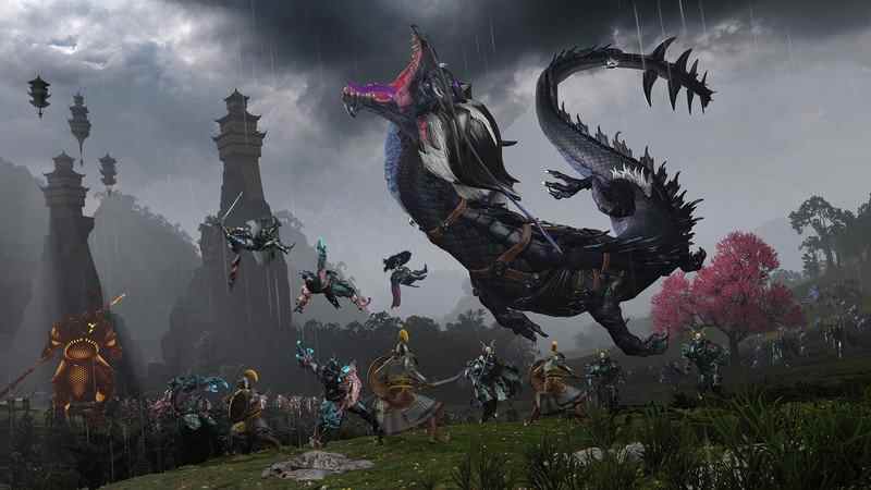 Total War Warhammer 3 Dragon Tempête Grand Cathay