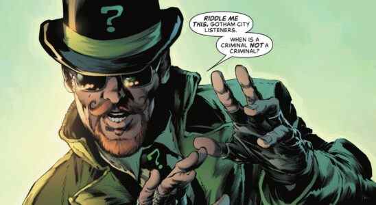 Le nouveau costume du Riddler est le meilleur et le pire à ce jour pour les bandes dessinées de Batman