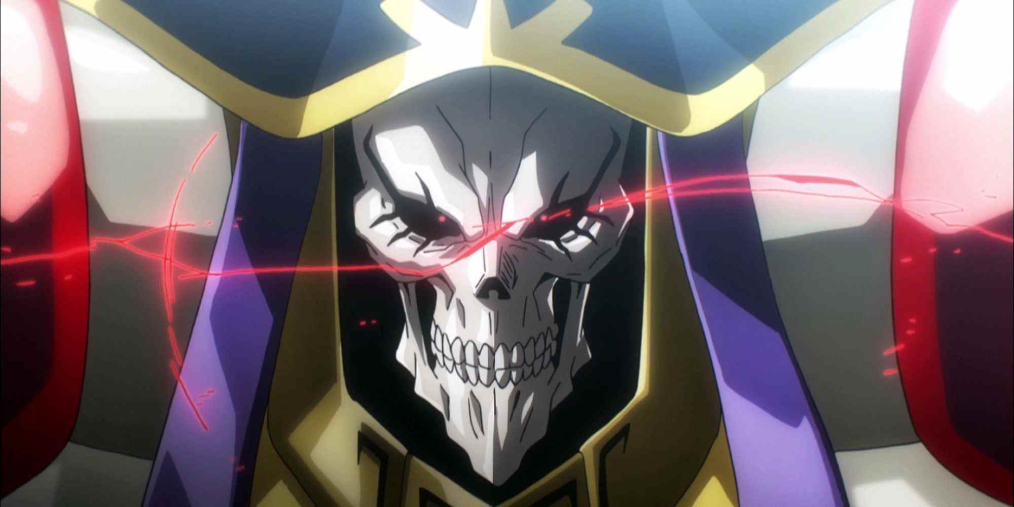 ainz ooal gown glaring