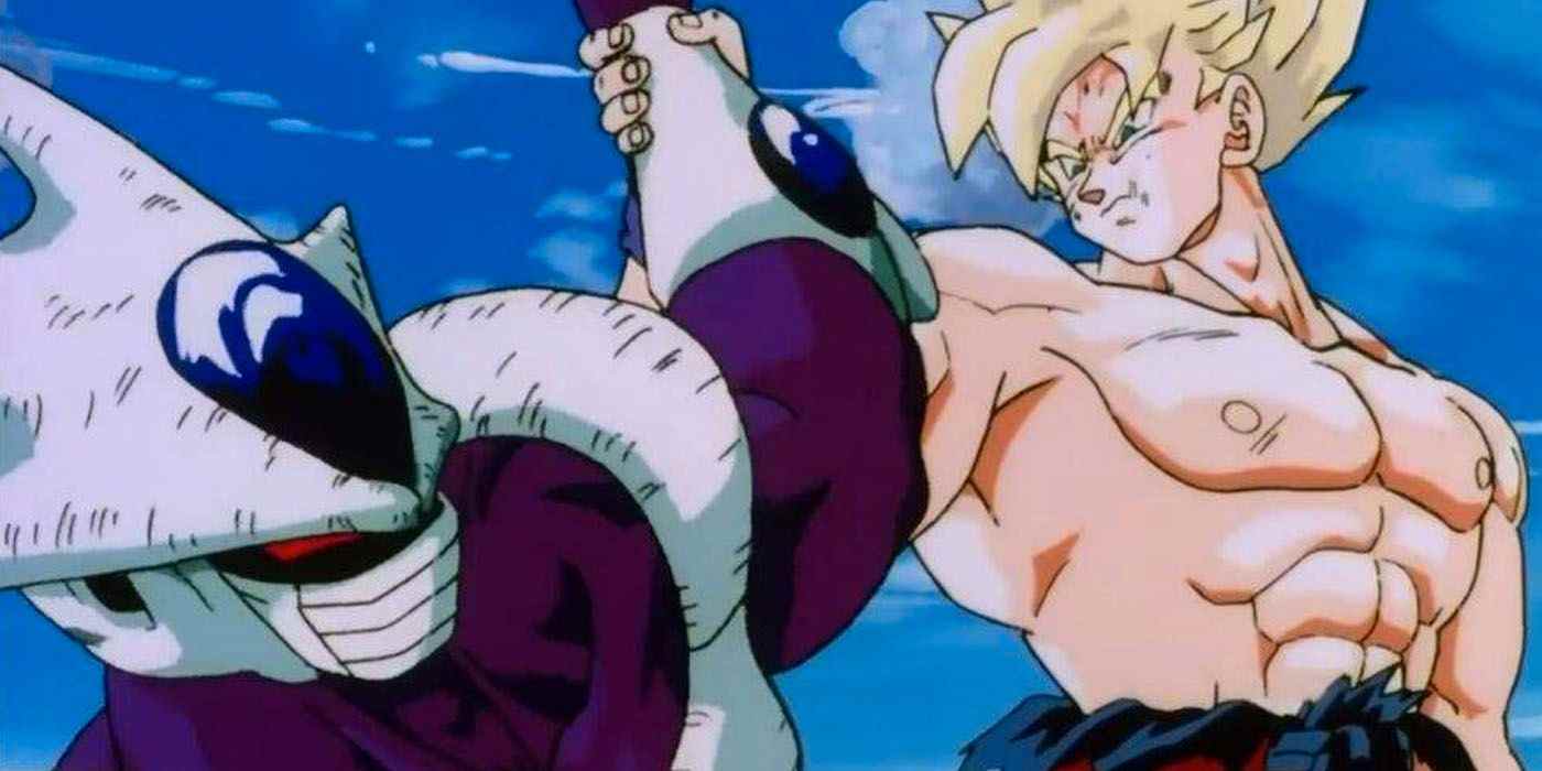 Super Saiyan Goku contre le refroidisseur de forme finale