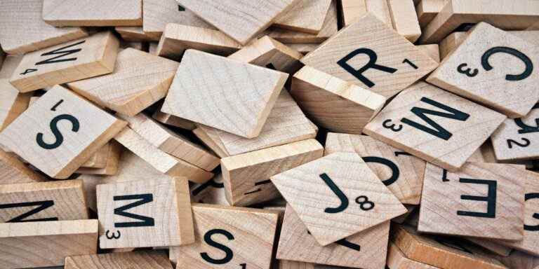 scrabble word tiles