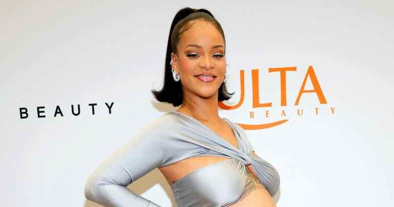 Marble Baby Bump de Rihanna a remporté le gala du Met
