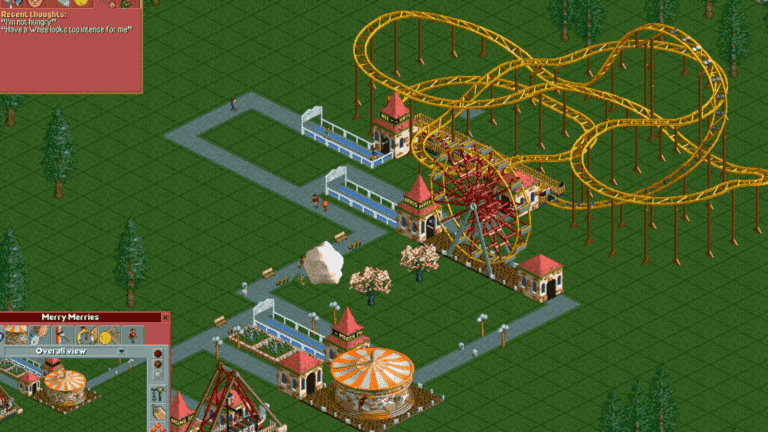 L'attrait durable de Rollercoaster Tycoon
